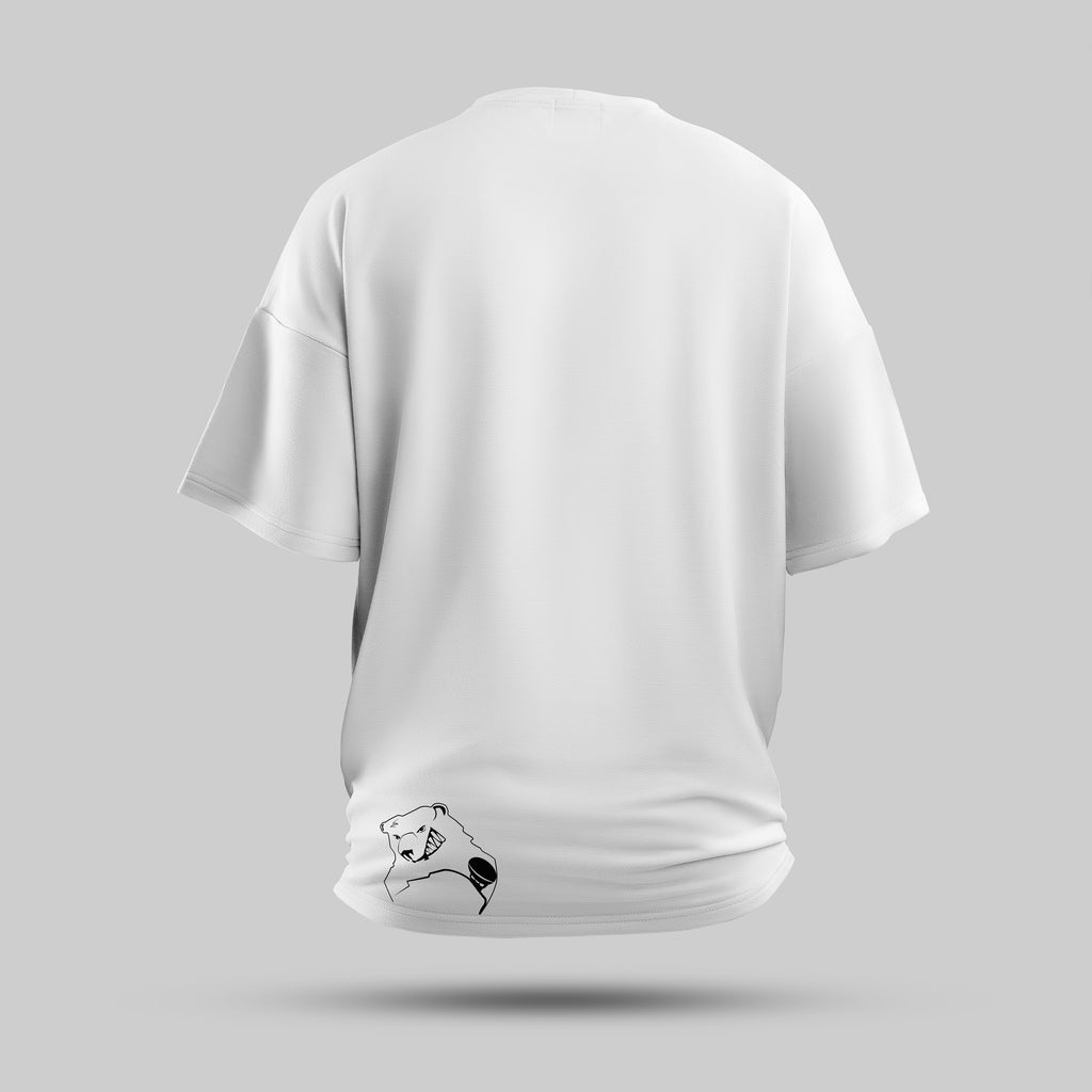 M.O.B Beyond Culture Baskılı Beyaz T-Shirt